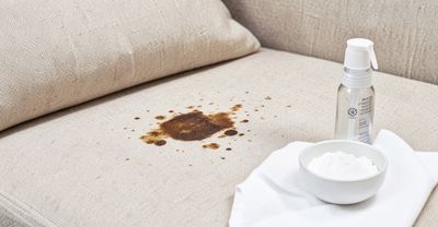 Flecken auf dem Sofa entfernen: Hausmittel und Profitipps