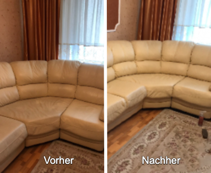 Reinigung von Ledermöbeln und Autoinnenräumen